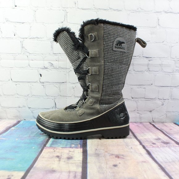 sorel houndstooth boots